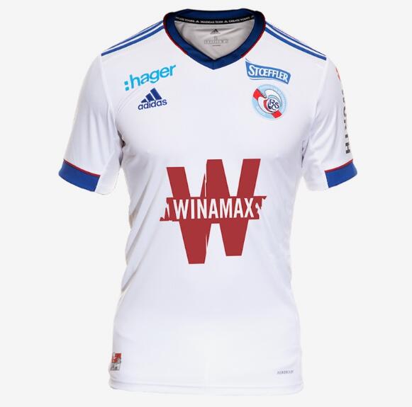 Racing Club de Strasbourg Alsace Away Kit Soccer Jersey 2020/21